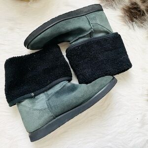 Genuine suede women’s winter boots